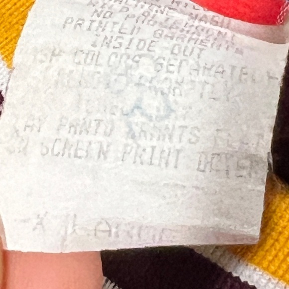 Vintage High School Basketball 1990s Warmup Sports Jersey Button Up - Picture 7 of 7